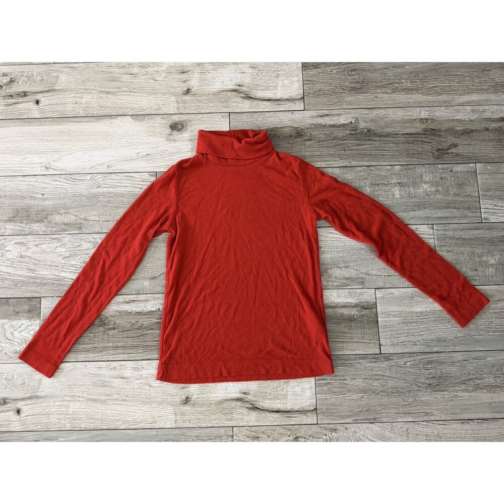 Uniqlo Long Sleeve Heattech Stretch Turtleneck T-Shirt Women's Size XS Red